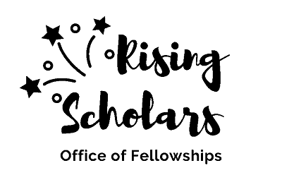 "Rising Scholars - Office of Fellowships logo"